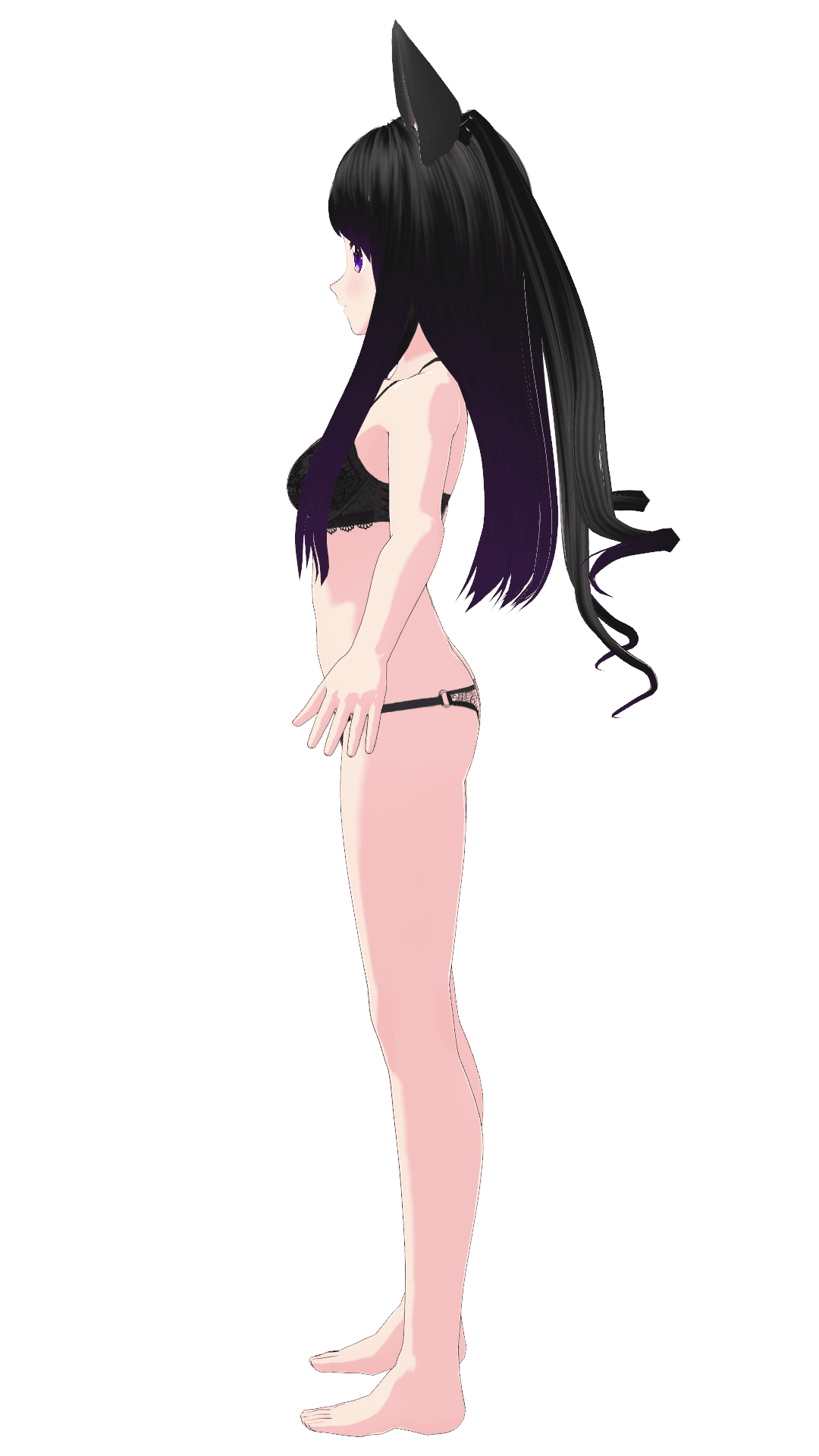 ランジェリーセット（側面）