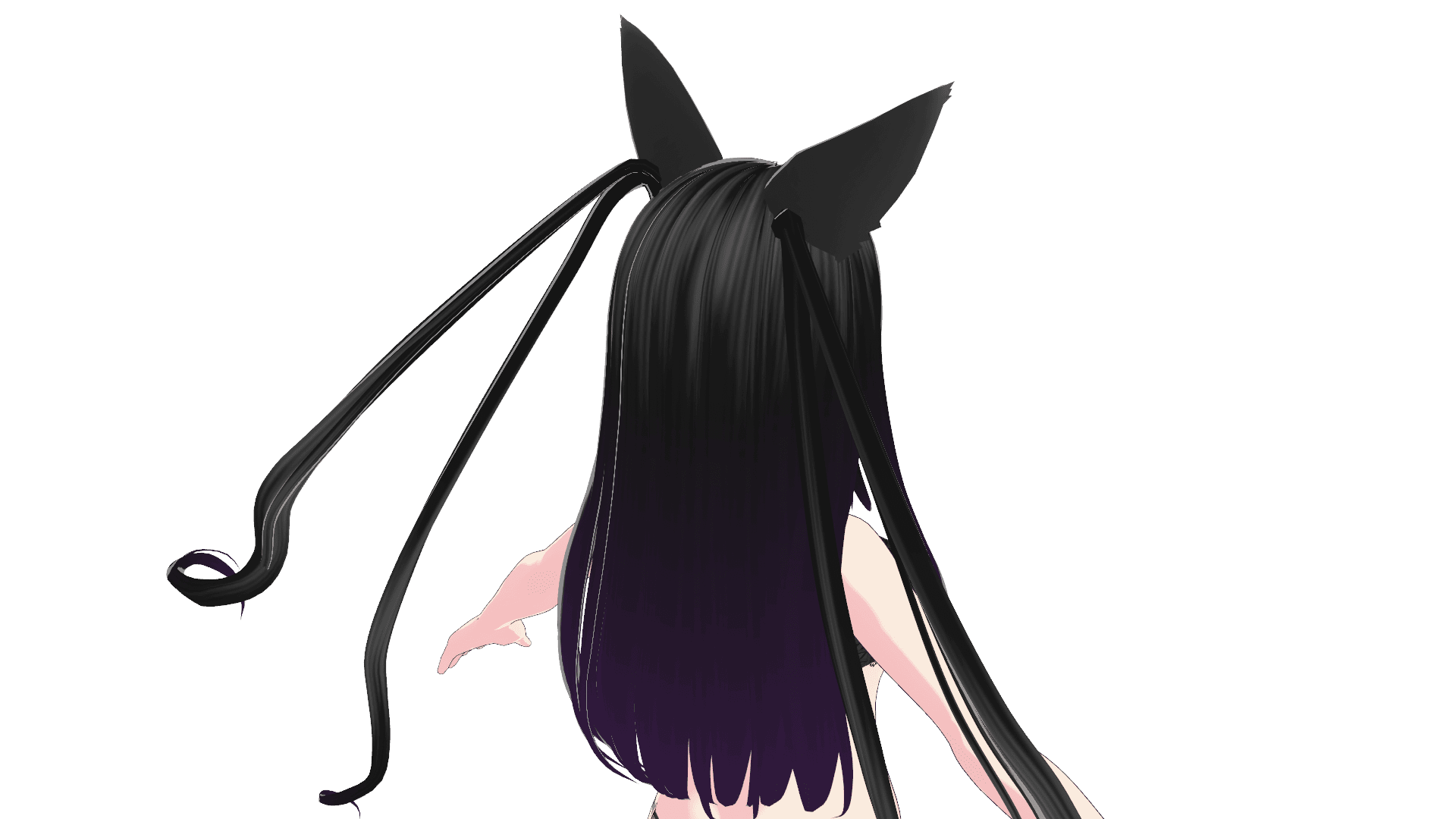 ランジェリーセット（上半身・斜め後ろ）